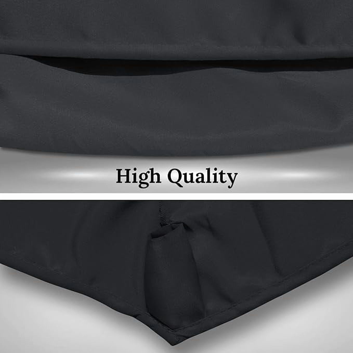 SOLAXO 10' Umbrella Canopy Top Cover Patio Replacement Top Cover 8 Ribs Outdoor Sunshade