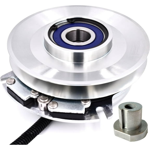 HD Switch 71410017 BigBearing HiTorq Billet Pulley PTO Clutch fits Wright Stander 71410017 71410018 5218-203 5218-145 WMI Z 48 52 61 w/Larger Pulley Bearing & Bearing Upgrade Lawn Mower