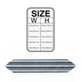 thumbnail image 5 of Striped Blue White Gray Table Runner Kitchen Decor Table Flag Tablecloth Placemat Hotel Home Festival Decoration Table Runners, 5 of 5