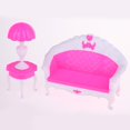 thumbnail image 3 of Dollhouse End Table 7pcs Muebles de Plástico para Casa Sofá Lámpara de Tv Magideal Dollhouse End Table, 3 of 7