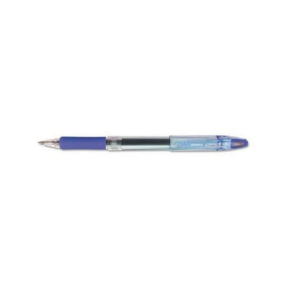 Jimnie Stick Gel Pen Medium 0.7mm, Blue Ink, Smoke Barrel, Dozen