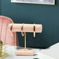 thumbnail image 1 of BELOVING Wood Bracelet stand Rack Organizer Bracelet Storage Rack for Scrunchies Tabletop S, 1 of 9