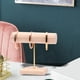 thumbnail image 2 of Soporte de madera para pulseras con base vertical, organizador para collares y hogar. S, 2 of 9