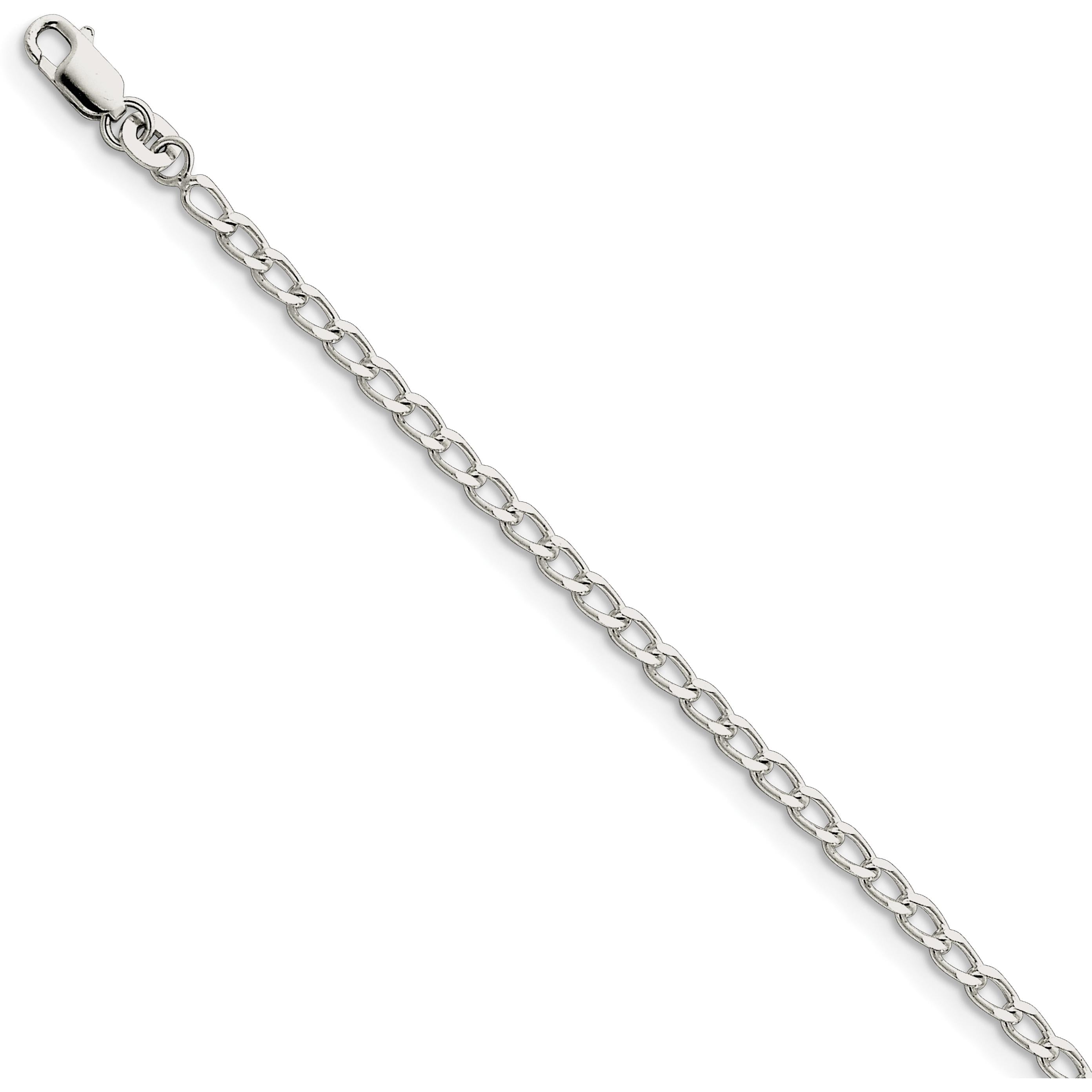 Sterling Silver Link Chain 24"