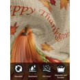 thumbnail image 7 of Thanksgiving Maple Cloth Napkins Set of 8 Reusable Dinner Napkins, Fall Pumpkin Leaves Farmhouse Retro Brown Cocktail Napkin Washable Table Napkins for Wedding/Holiday Party/Baby Shower 20"x20", 7 of 7