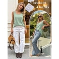 thumbnail image 5 of MOYIKO Tank Tops for Women Round Neck Trendy Sleeveless Tops Dressy Casual Flowy Summer Shirts Loose Fit, 5 of 7