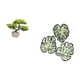 thumbnail image 5 of Árbol bonsái artificial,Árbol bonsái artificial para decoración de escritorio de interior y hogar,Árbol bonsái falso Planta falsa en maceta Planta falsa,Placa de pared con hojas de, 5 of 8