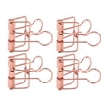 thumbnail image 3 of Skeleton Metal  Clips Sturdy and Durable,  Elasticity Paper Clips, 50 Small Clips Included, Hollow  Clips for Office, Metal  Clips for Organizing, 3 of 7