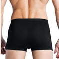 thumbnail image 3 of Men's Boxer Briefs Printing Pattern Soft and Breathable Underwear Stretch Trunks Pack, 3 of 5