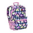 thumbnail image 1 of LEGO Iconic Prints Kids School Backpack Bookbag, for Travel, On-the-Go, Back to School, Boys and Girls, with Adjustable Padded Straps and Fun patterns, Neon Brick Hearts, 1 of 5