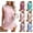 16# Pink, variant on Skirt Sets Women 2 Piece Outfits Contrast Stripe Crewneck Ribbed Tank Top Split Lined Skirt Tennis Summer Tracksuits Hot Pink S