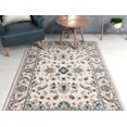 thumbnail image 1 of Well Woven Barton Ivory Sarouk Traditional Oriental Modern Casual 8x11 (7'10'' x 10'6") Area Rug Thick Soft Plush Shed Free, 1 of 7