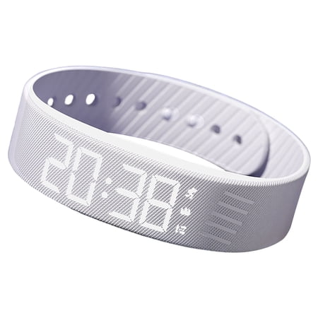 GASTROPOD Vibrating Alarm Clock Wristband, Silent Wearable Vibration Watch for Heavy Sleepers and Seniors, Digital Wake Up Bracelet with Strong Pulse, 1 Count by Alarm Clock for Heavy Sleepers