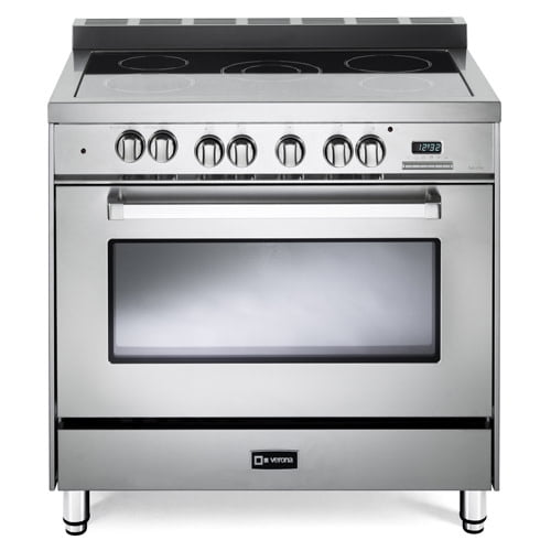 freestanding electric oven and cooktop