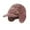 Light Pink, variant on Winter Thermal Knitted Hat With Ear For Extreme Cold Weather Insulated Warm, Pink