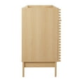 thumbnail image 3 of Modway Render 48" Double Sink Compatible (Not Included) Bathroom Vanity Cabinet in Oak, 3 of 9