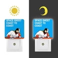 thumbnail image 3 of Space Ghost: Costa a Costa Luz nocturna LED con sensor de anochecer a amanecer para dormitorio, baño, pasillo, escaleras - Lámpara LED nocturna de enchufe, 0.5W - 1 pieza, 3 of 6