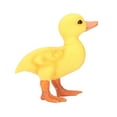 thumbnail image 4 of Juguete de pato pequeño, lindo, colores vivos, apariencia realista, plástico duradero que no se decolora, decoración de pato amarillo de cemento., 4 of 14