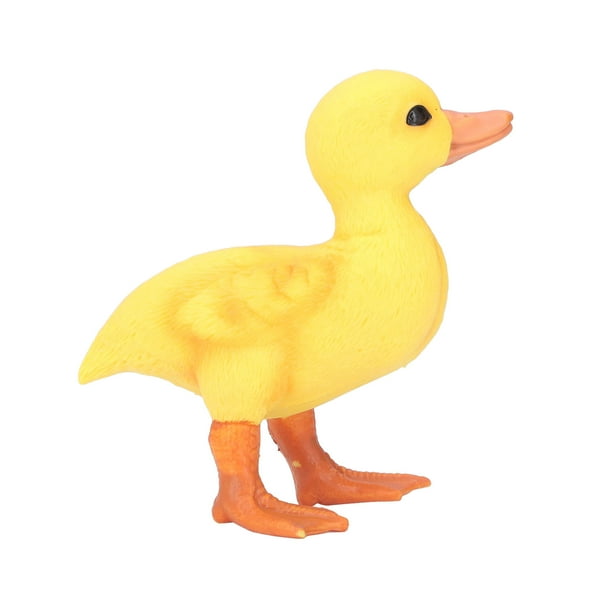 Juguete de pato pequeño, juguete de pato pequeño, lindo juguete de pato amarillo, juguete de pato para bebé, rendimiento de primer nivel
