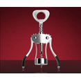 thumbnail image 2 of Stainless steel wing corkscrew corkscrew and beer cap corkscrew remover for kitchen restaurant castle and bar, black, 2 of 3