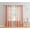 Blush Pink, variant on THD Vicky Semi Sheer Voile Window Curtain Grommet Top Panels for Bedroom & Living Room - Set of 2 (Beige, 54 W x 84 L per panel)