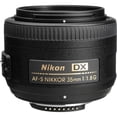 thumbnail image 2 of Lente Nikon AF-S DX NIKKOR 35 mm f/1.8G con tarjeta de memoria de 64 GB, 2 of 8
