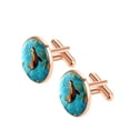 thumbnail image 2 of Platypus Men's Stainless Steel Cufflinks for Suit and Tie Formal Occasions, 2 of 6