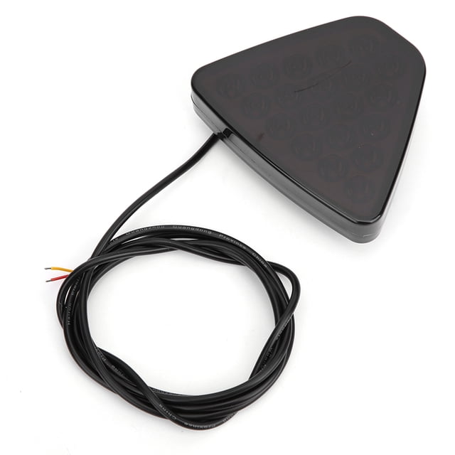 Luz trasera luz trasera automática de 12 V 20 LED lámpara de advertencia de marcha atrás de freno flash estroboscópico universal para motocicleta camión todoterreno ANGGREK Otros