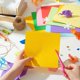 thumbnail image 4 of Papel de origami, 100 hojas, 10 colores brillantes, papel plegable cuadrado de doble cara para proyectos de manualidades escolares y niños, 4 of 5
