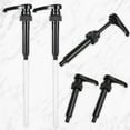 thumbnail image 2 of kurtrusly 4pcs/set Long-lasting Durability Coffee Syrup Pump Designed For Reliable black-28-400 1Set, 2 of 6