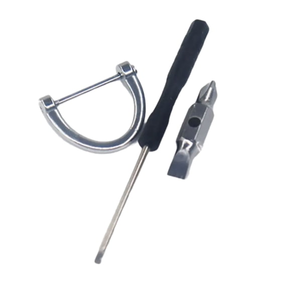 Portable Convenient Multifunctional Flathead Screwdriver Keychain For Hand Tool Home Travel Needs Easy Access Anywheres