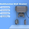 thumbnail image 4 of YongCo Adjustable Aluminum Gaming System Wall Holder Stand Rack With 5 Game Card Slots And 4 Controller Storage Space For SW2, 4 of 8