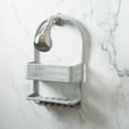 thumbnail image 3 of Bath Bliss Plastic Shower Caddy, Gray, 3 of 9