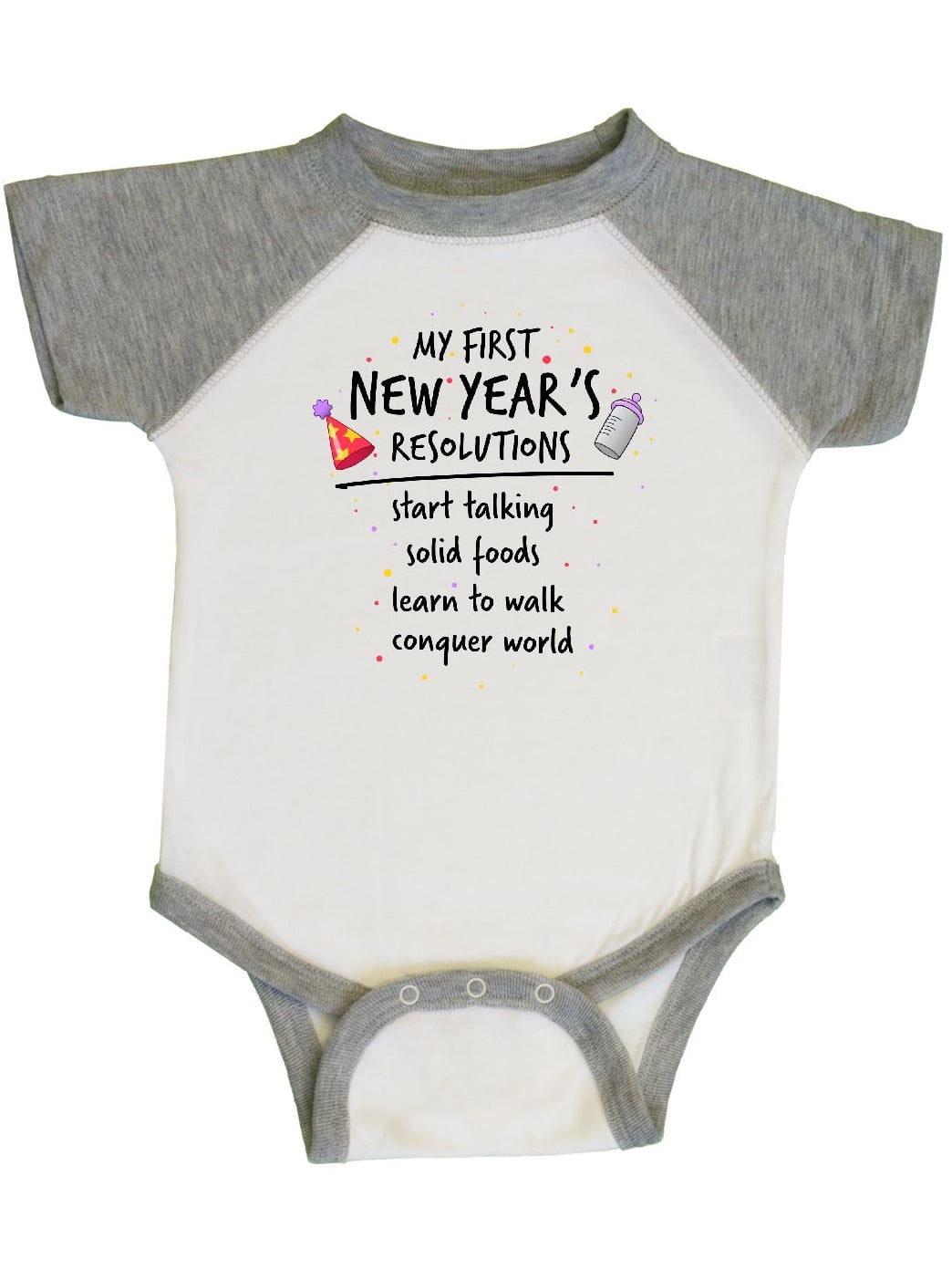 baby's first new year onesie