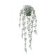thumbnail image 1 of Zhuge 1 pieza de planta colgante artificial, planta en maceta de eucalipto falso, planta colgante para pared, habitación, hogar, decoración de estantes interiores y exteriores (gris blanco), 1 of 5