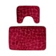 thumbnail image 3 of Conjunto de 2 Alfombra de Baño Macarena Funda de Asiento y Alfombra y Caja de Tejido Rojo, 3 of 8