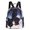 Black Rose & Butterfly, variant on Women's Fashion Backpack Mint Poinsettia Floral Printed Backpack Purses for Travel & Daily