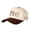 Brown, variant on PRAY God is good Letter Embroidered Color Block Trucker Hat Unisex Adjustable Cotton Breathable Fashion Cap for Travel Daily Wear