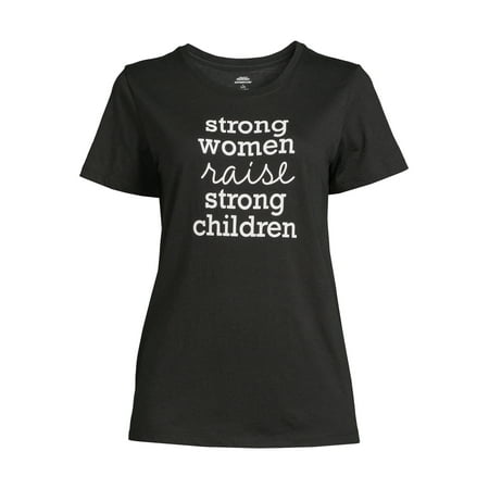 Way To Celebrate Women's Strong Graphic T-Shirt