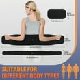 thumbnail image 5 of Waist Heated Massager, Lower Back Heating Pad with Led Light & Massage, Back Heated Massage Brace Wrap with 3 Heating & Vibration, 30min Auto Off, 5000mAh Battery, Extension Strap, Black, 5 of 10