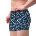 thumbnail image 3 of Wukai Sea Turtle Print Men’s Underwear Breathable Boxer Briefs,&nbsp;Moisture Wicking & Breathable-Large, 3 of 7