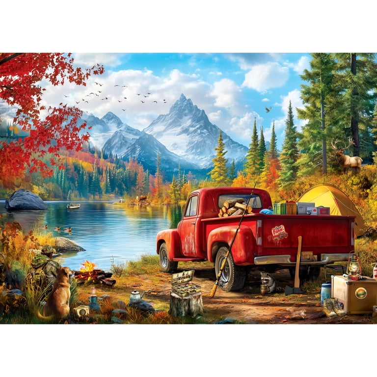 MasterPieces Backwoods Bound 1000-Piece Puzzle photo 3