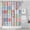 Pioneer Flower Floral-2, variant on Pioneer Flower Floral Print Pattern Shower Curtain 84"x72", Bathroom Decorative Shower Curtain Set with 12 Hooks, Waterproof Washable
