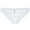 White, variant on Men Underpants Breathable Mesh See Through No Bulge Pouch Low Waist Close-fitting Thin Summer Cool Triangle Pants Men Clothing