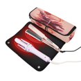 thumbnail image 3 of Hair Tools Storage with Heat Resistant Mat- Flamingo Pattern Printed Curling Iron Travel Bag/Flat Iron Case for Women, 3 of 8