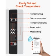 12 Volt 31.7QT Car Refrigerator Freezer Portable Electric Cooler Adjustable Temperature 4 to 68 F 12V 24V DC 100 240V AC for Camping Travel RV Outdoor
