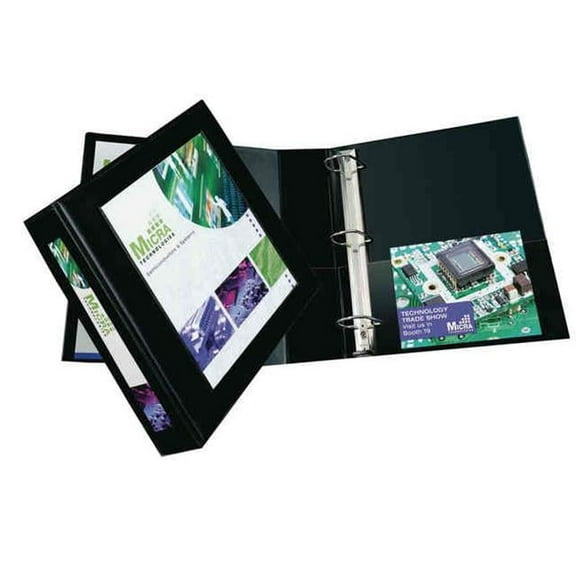 Abilityone NSN7035693 3 in. Black Binder