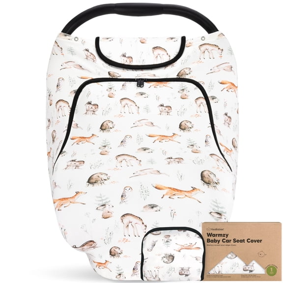 Funda para Silla de Auto para Bebé KeaBabies Warmzy, Transpirable y Suave