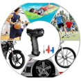 thumbnail image 4 of 120w Car Electric Air Pump Car Tire Inflatable Pump Portable Rechargeable Air Compressor Digital Auto Tire Inflator Equipment, 4 of 5