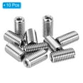 thumbnail image 3 of Unique Bargains Adaptateurs Filetés Manchon Réducteur Écrou M10 * 1,5 Mâle à M5 * 0,8 Femelle Réparation Insert Vis Réducteur 20mm 10 Pcs, 3 of 6